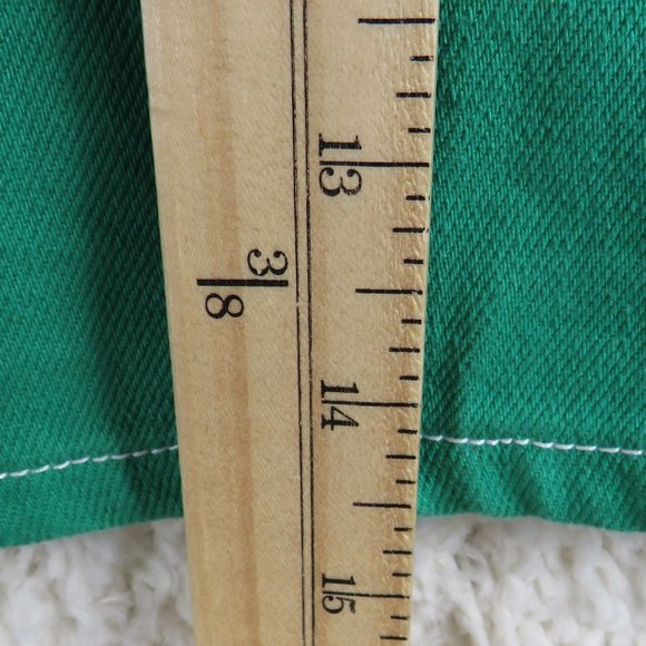 Forever 21*Women's Button Fly 1.5" Belted Multipocketed Pencil Jean Skirt~ Small - Picture 8 of 8